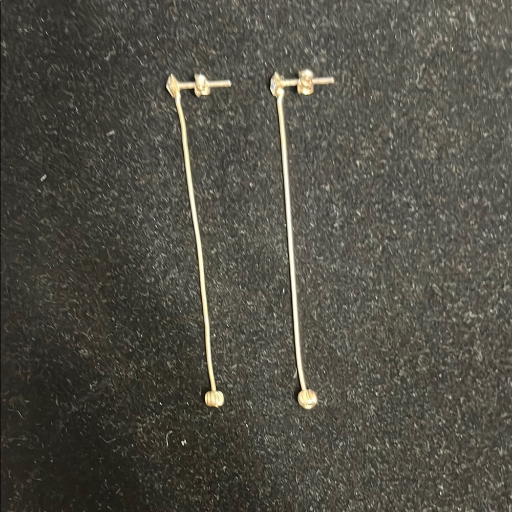 Elegant sterling silver .925 Drop Earrings